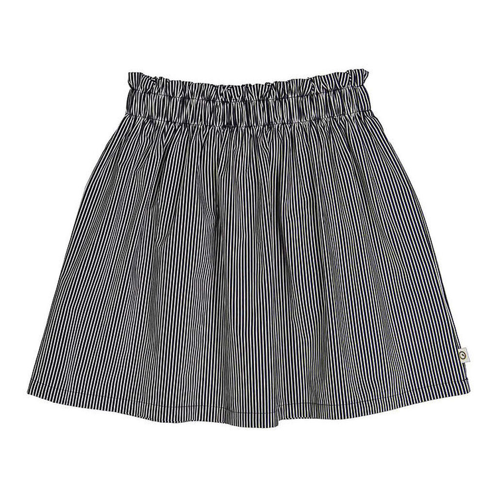 Müsli Nederdel - Poplin Stripe - Balsam Cream/Night Blue