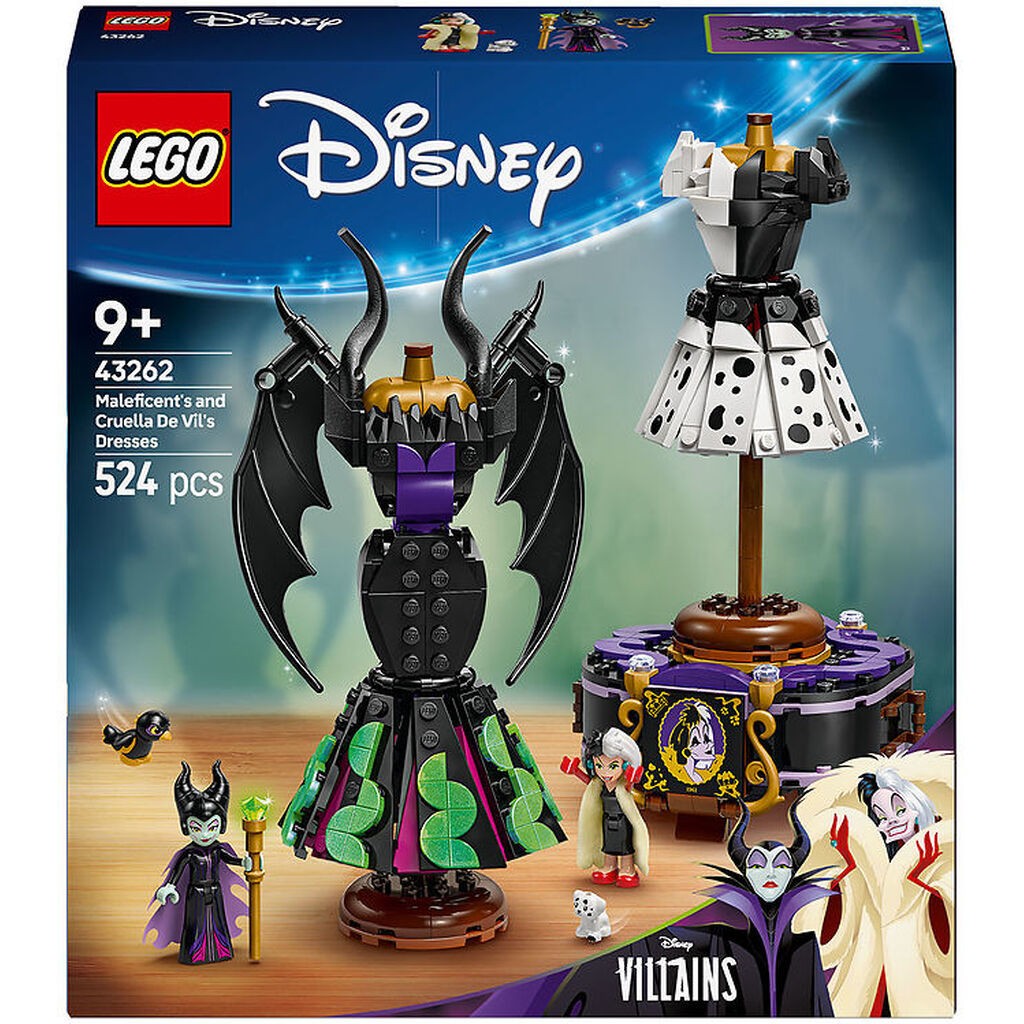 LEGOÂ® Disney - Maleficents og Cruella De Vil... 43262 - 524 Dele