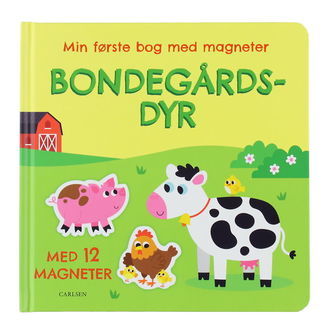 Forlaget Carlsen Bog - Min Første Bog Med Magneter: Bondegårdsdy
