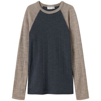 Name It Bluse - NkmWang - Ombre Blue/Satellites