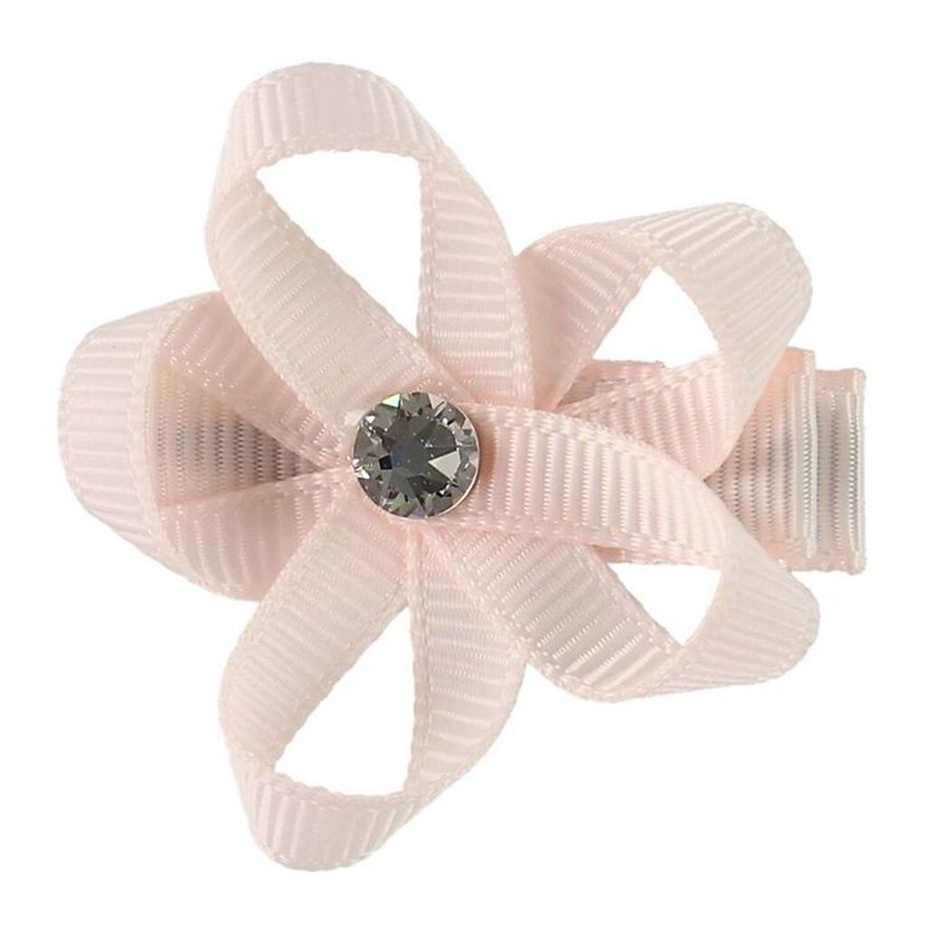 Little Wonders Hårblomst - Ingrid - 4 cm - Grosgrain - Lys Koral