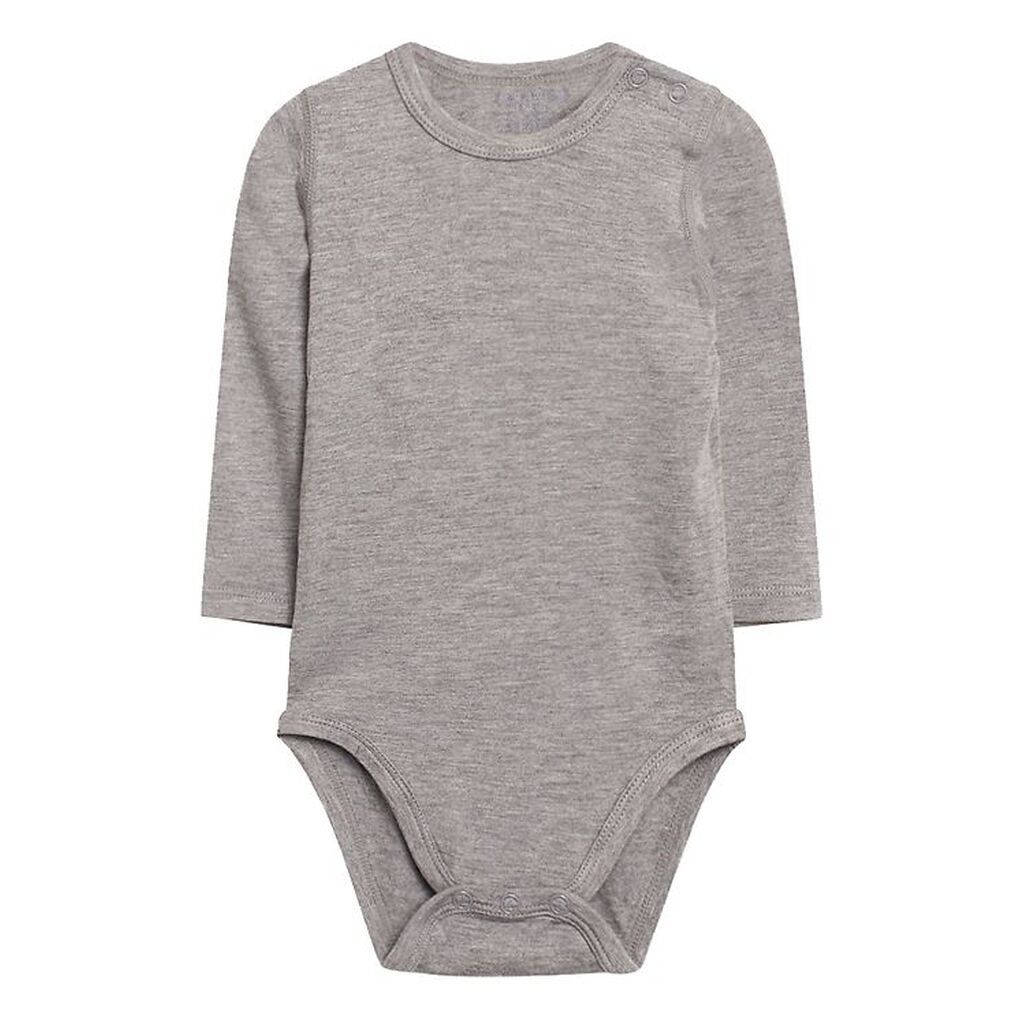 Hust and Claire Body l/æ - Buller - Bambus - Grå Melange
