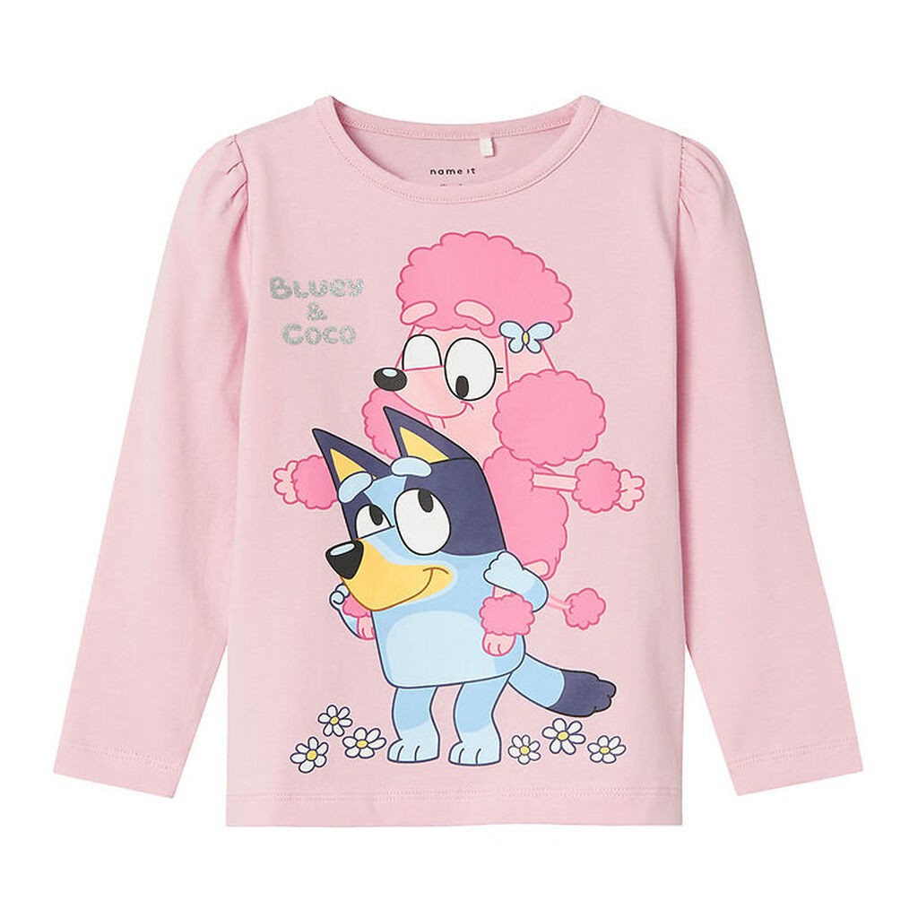 Name It Bluse - NmfOddny Bluey - Corsage m. Print