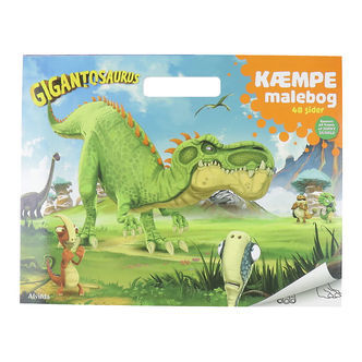 Alvilda Malebog - 48 Sider - Gigantosaurus