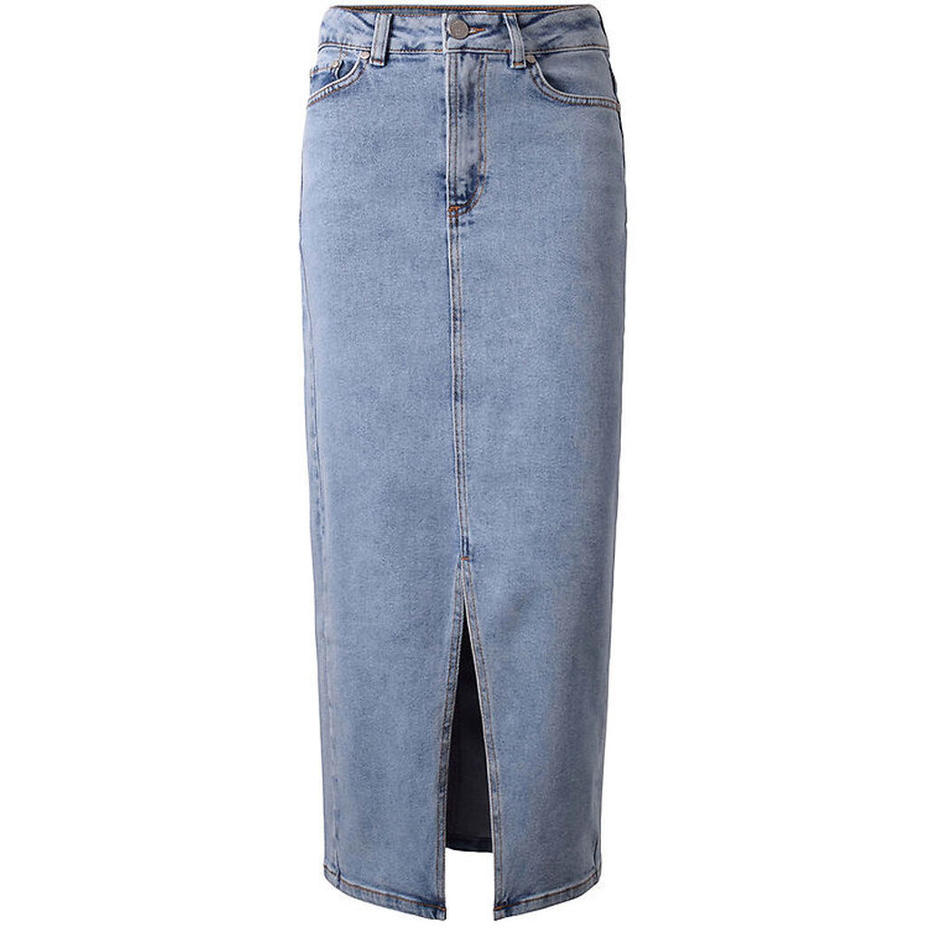 Hound Nederdel - Maxi Denim - Light Blue Used