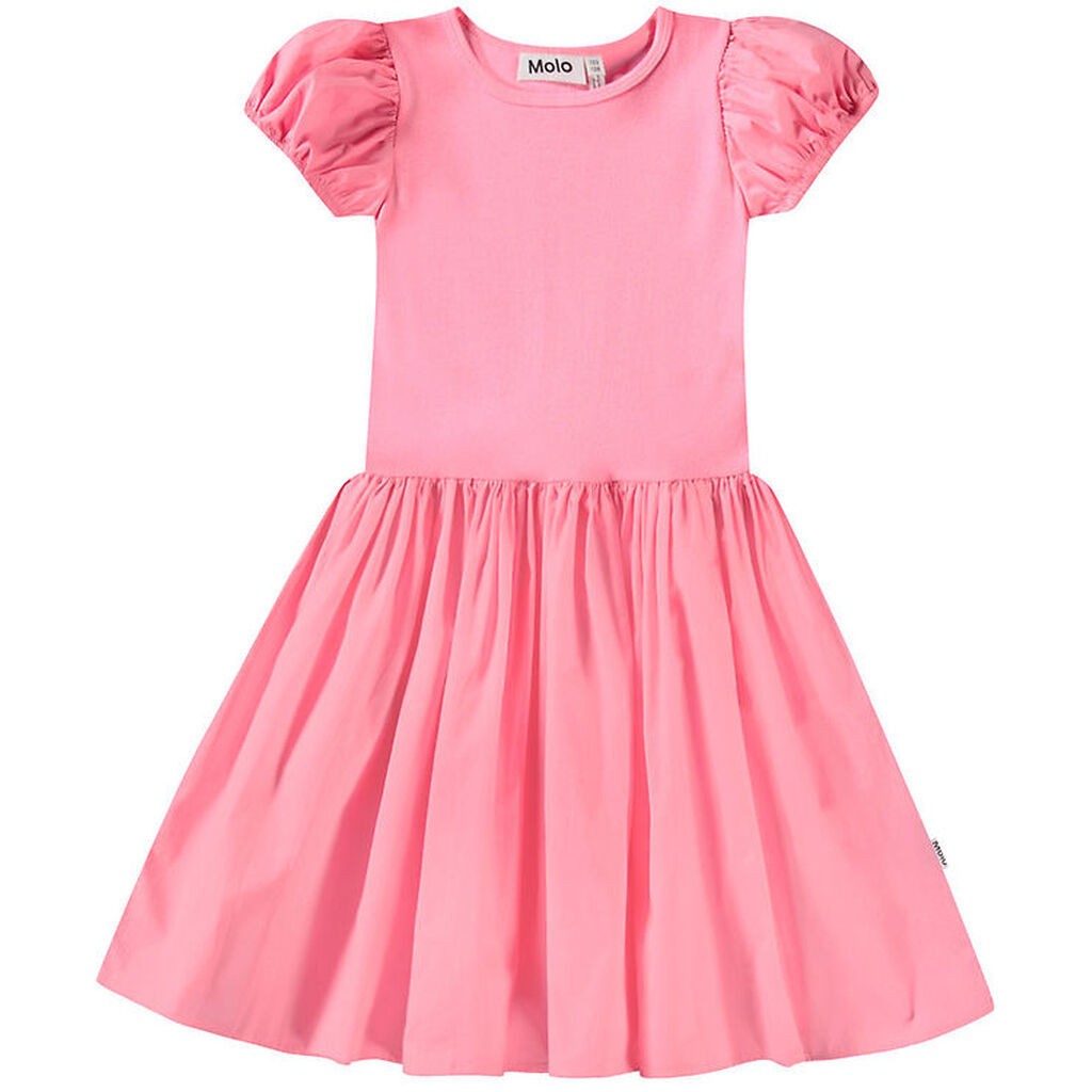 Molo Kjole - Rib - Cleopatra - Pink Limonade