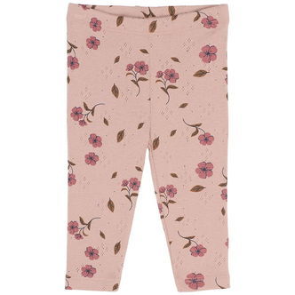 The New Siblings Leggings - Pointelle - TnsbPicole - Adobe Rose