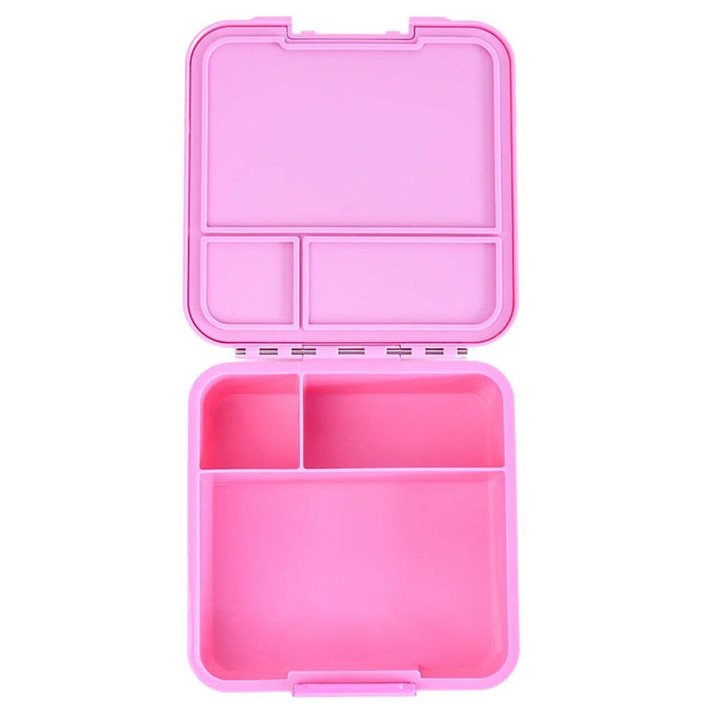 MontiiCo Madkasse m. 3 rum - Bento Three - 1 l - Floss m. Sticke