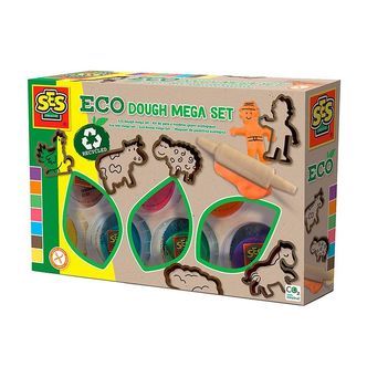 SES Creative Modellervoks - ECO - 7x90 g - Megasæt