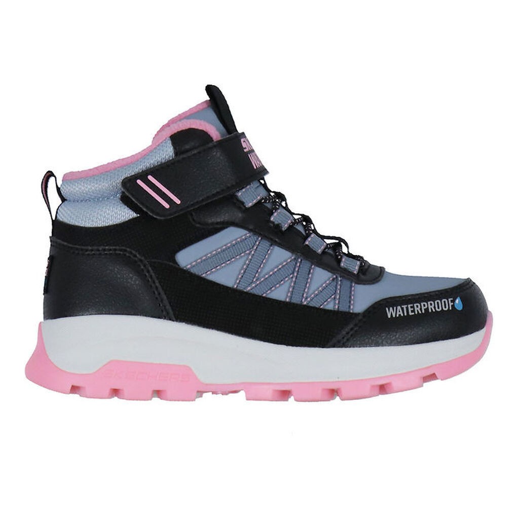 Skechers Støvler - Storm Blazer - Tex - Black/Light Pink