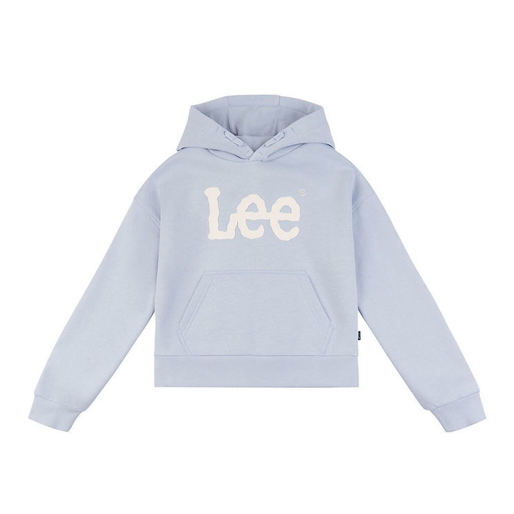 Lee Hættetrøje - Wobbly Graphic - Zen Blue