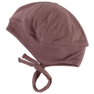 Joha Babyhjelm - 2-lag - Uld - Blomme