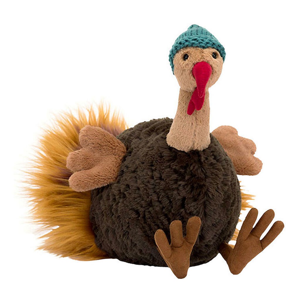Jellycat Bamse - 14x29 cm - Theo Turkey