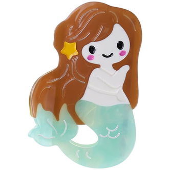 By Stær Hårklemme - Havfrue - Grøn