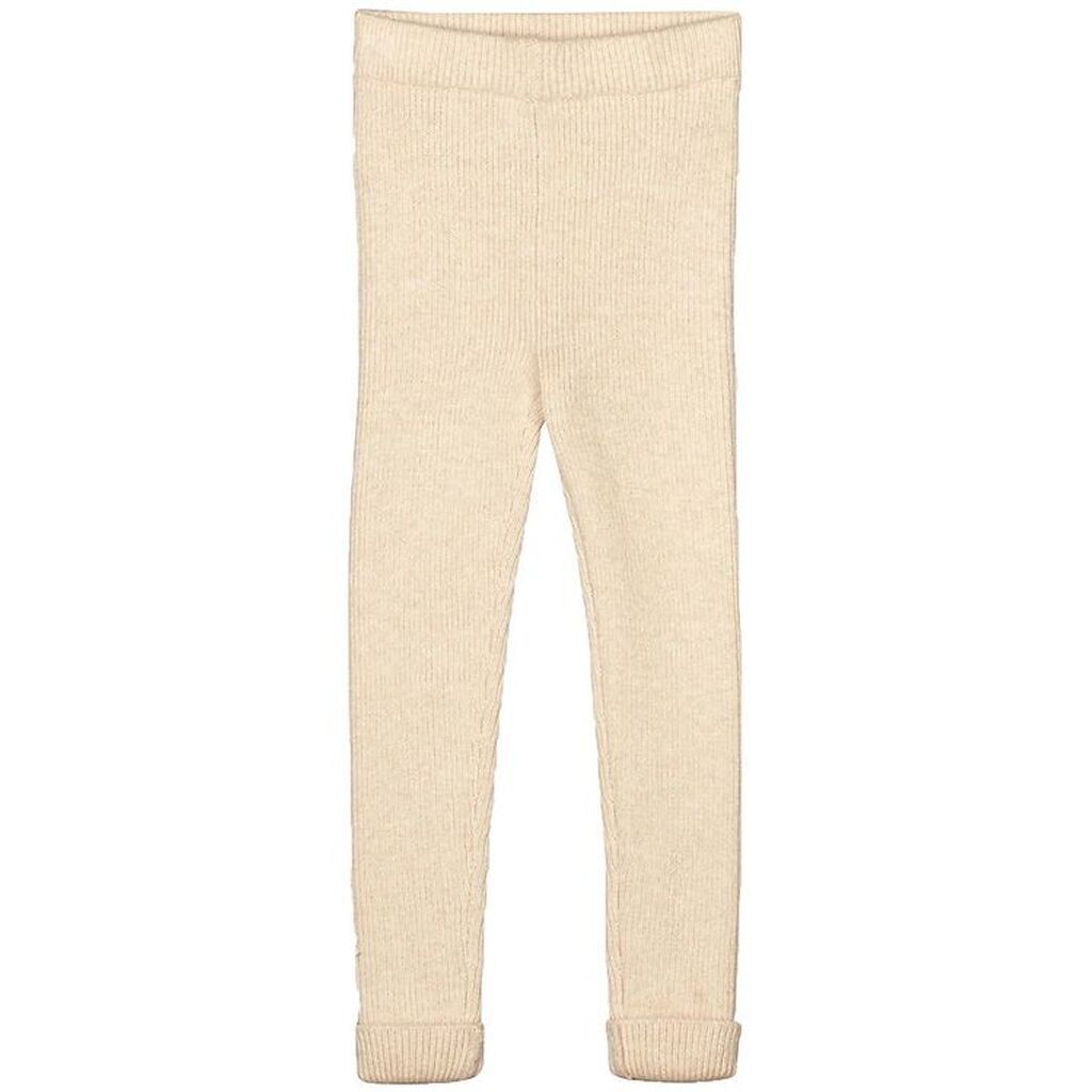 Fliink Leggings - Strik - Benna Rib - Sandshell