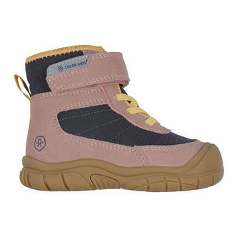 Color Kids Vinterstøvler - m. Velcro - Woodrose