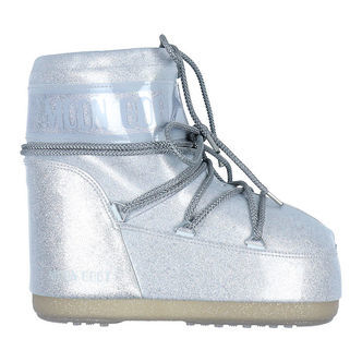 Moon Boot Vinterstøvler - Icon Low Glitter - Silver