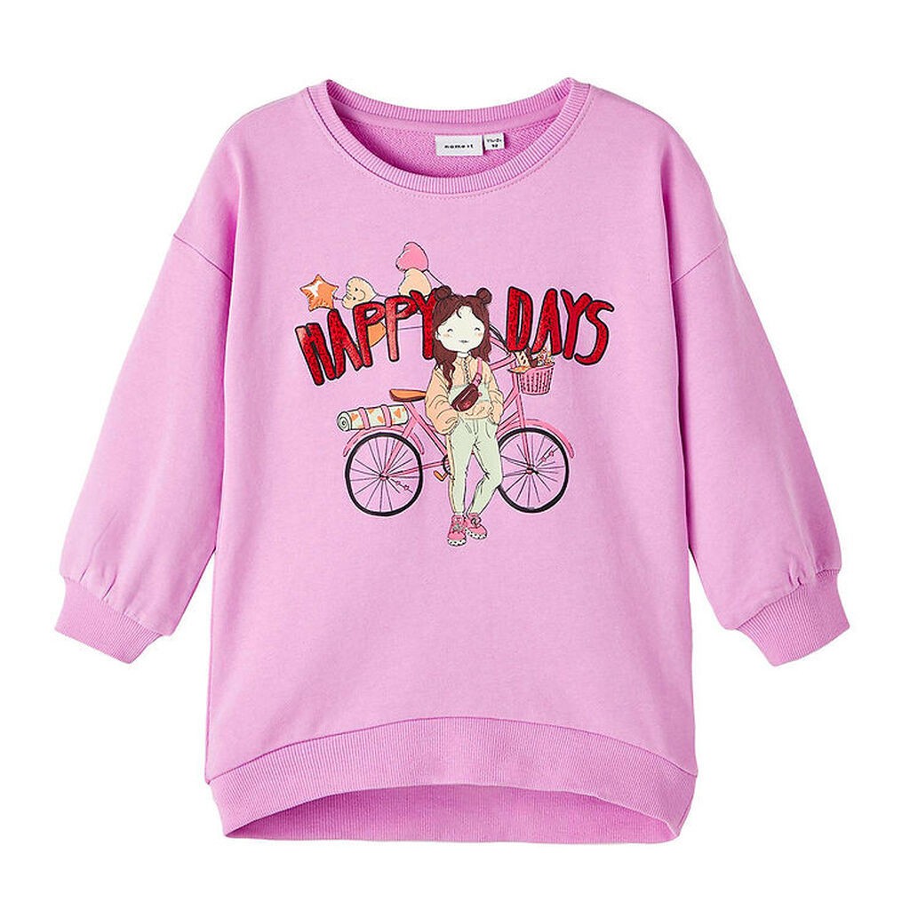 Name It Sweatshirt - NmfKirsten - Violet Tulle