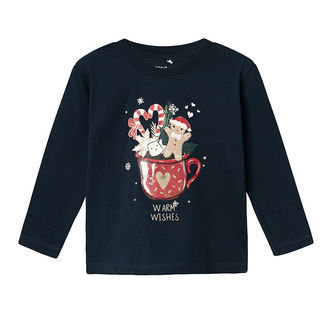 Name It Bluse - NmfRbell - Dark Sapphire