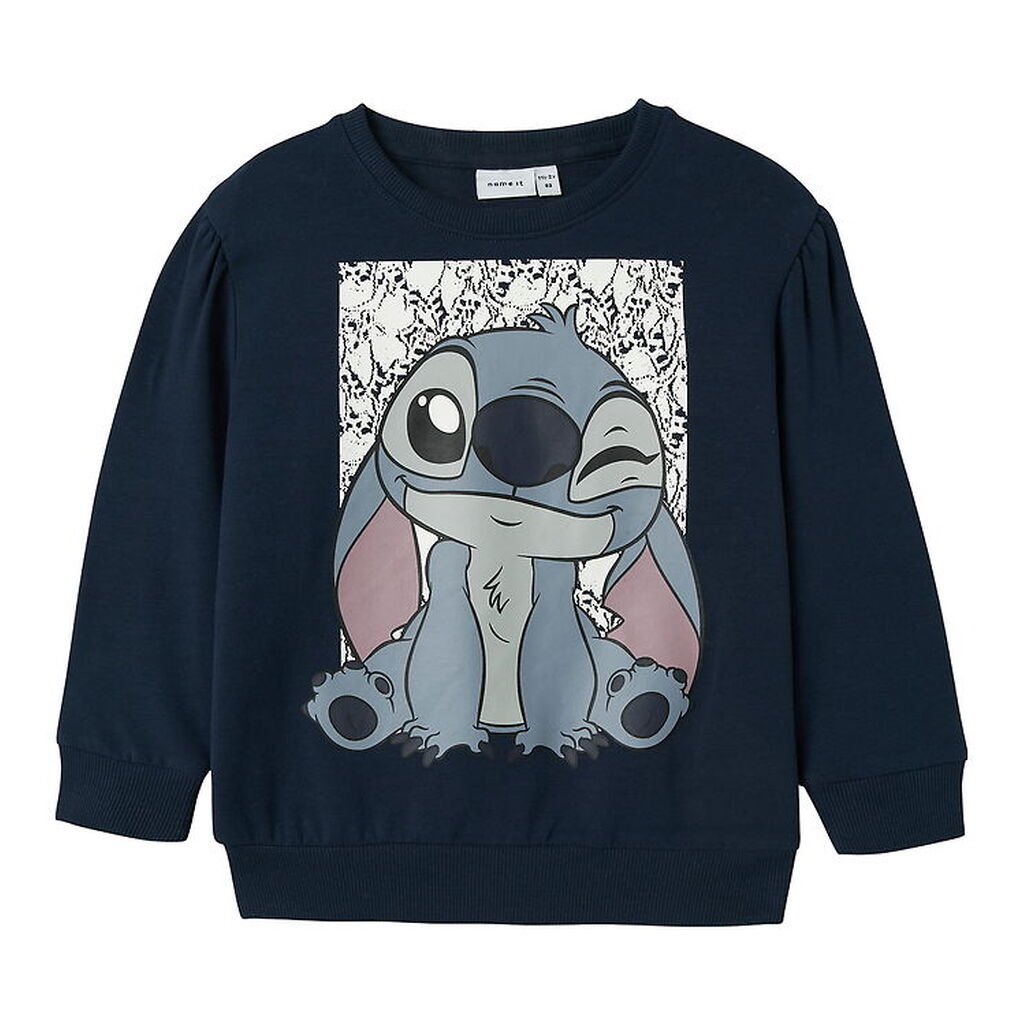 Name It Sweatshirt - Stitch - NmfArina - Navy Blazer