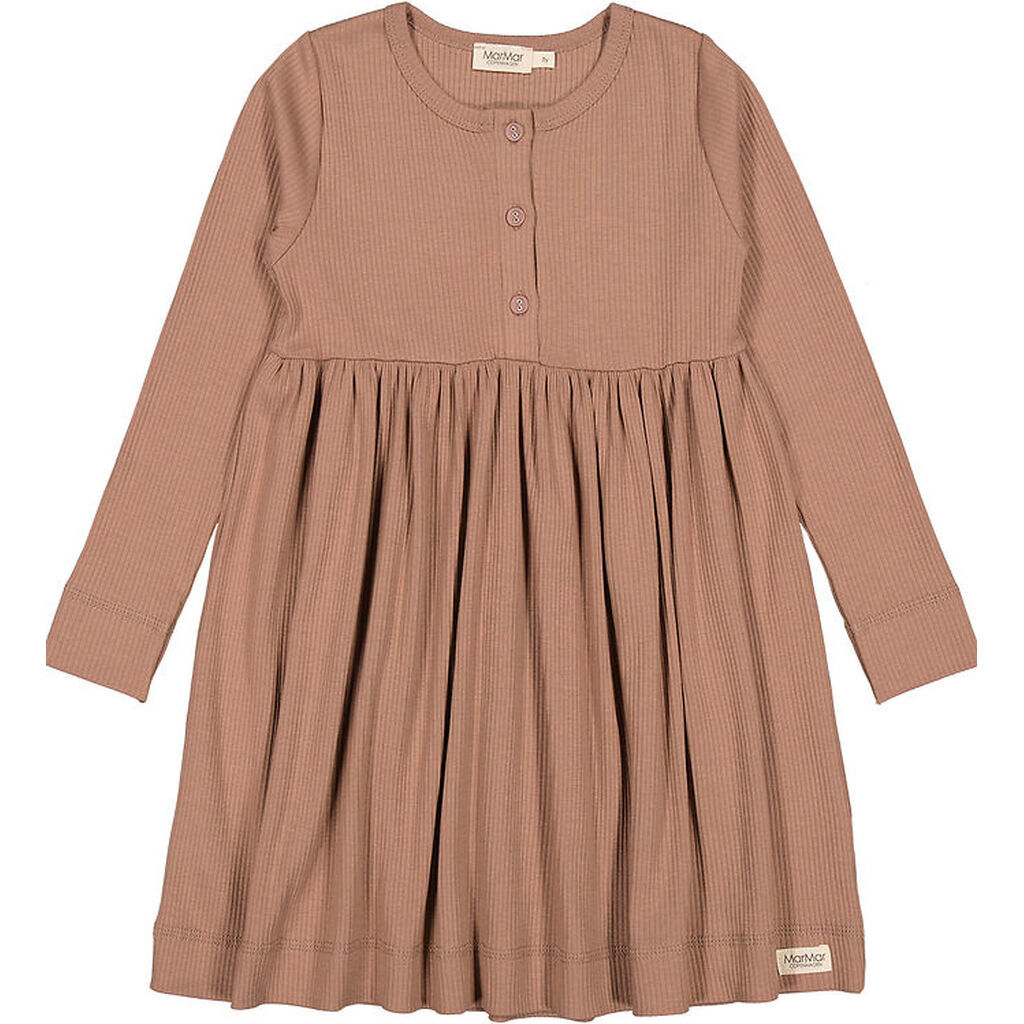 MarMar Kjole - Rib - Modal - Dima - Powder Taupe