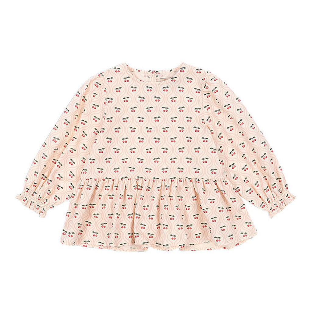 Konges Sløjd Bluse - Cianna - Cherry Pink Motif