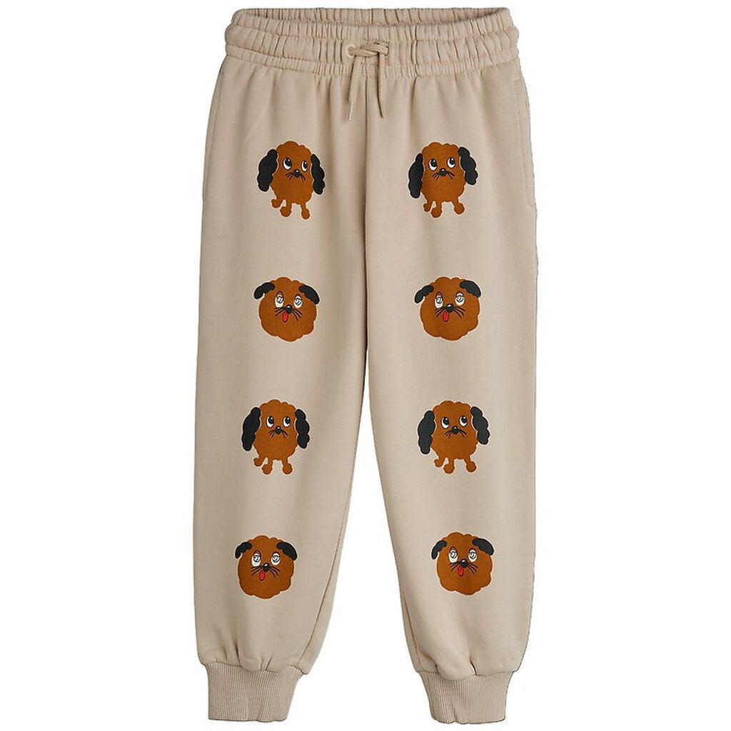 Mini Rodini Sweatpants - Doggies - Beige