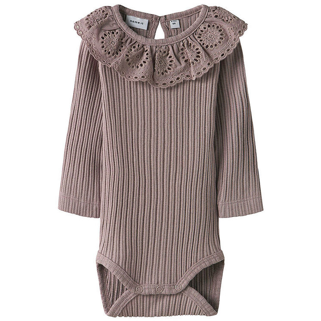 Name It Body l/æ - Rib - NbfJohanne - Purple Dove