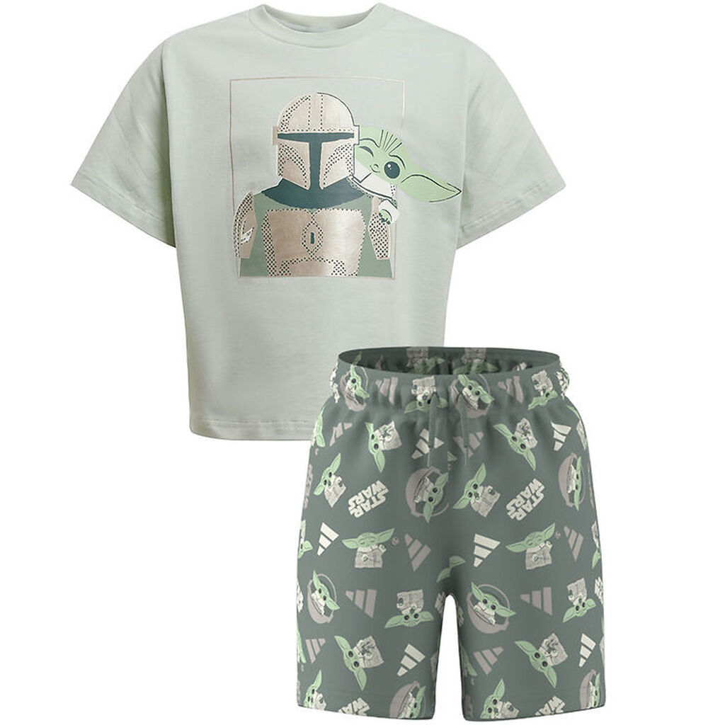 adidas Performance Shortssæt - LK SW MNDO - Lingrn/Cybemt