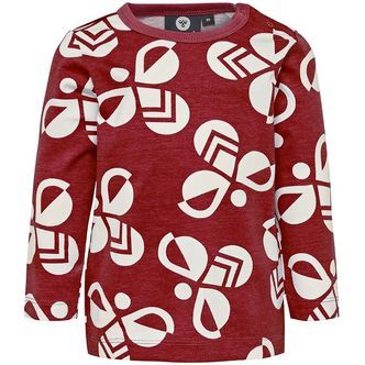 Hummel Bluse - HMLCharlie - Bordeaux m. Allover Logo