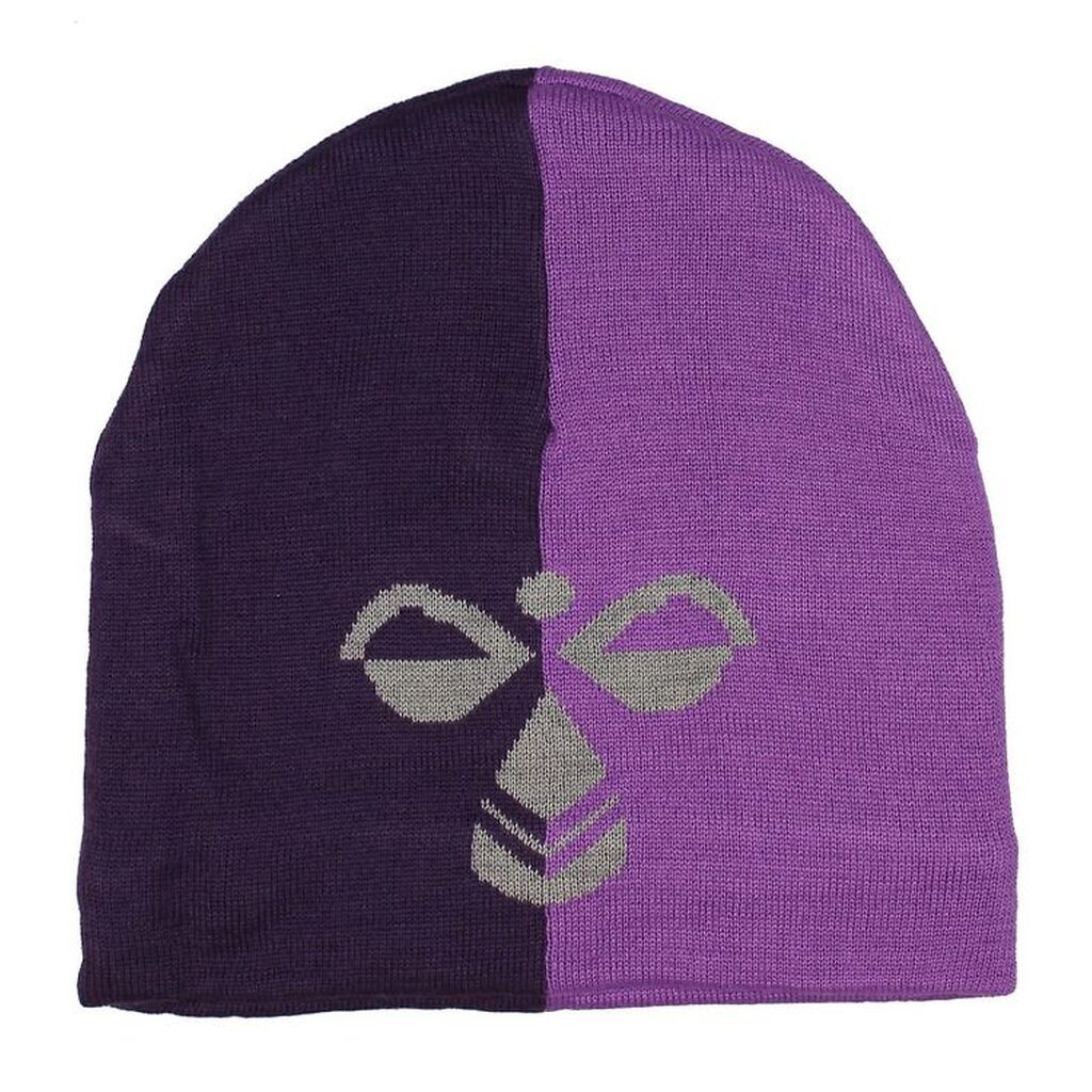 Hummel Hue - HMLStark - Uld/Polyester - Mørkelilla/Lilla