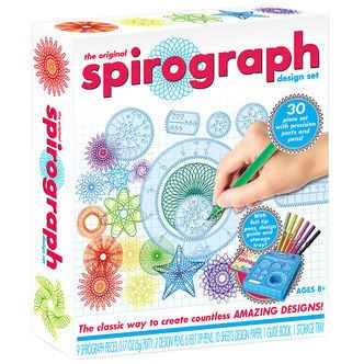 Spirograph Tegnesæt - 30 dele - Basis