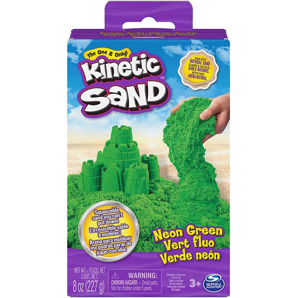 Kinetic Sand Strandsand - 227 gram - Neon Green