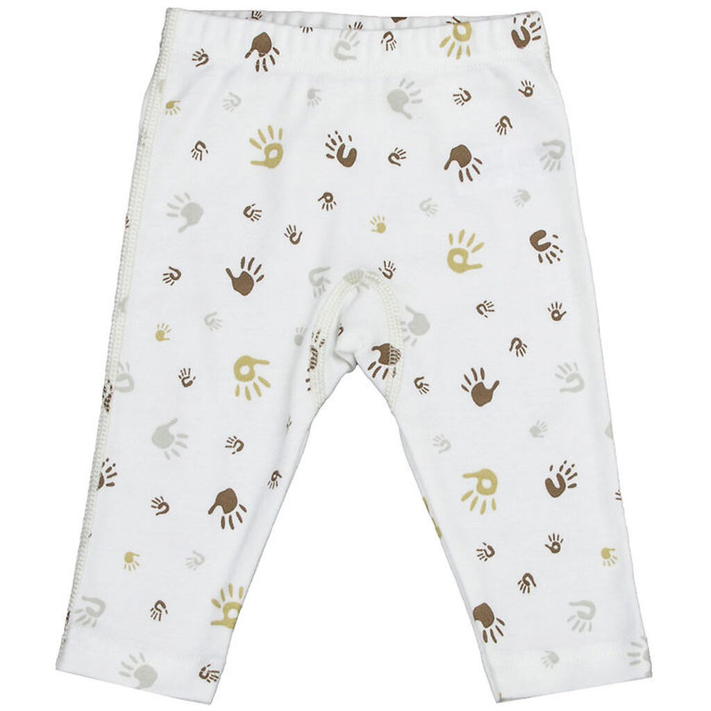 Joha Leggings - Off White m. Print