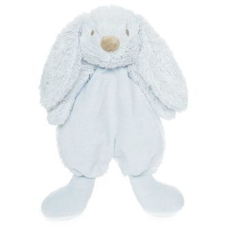 Teddykompaniet Nusseklud - Kanin - 28 cm - Lyseblå