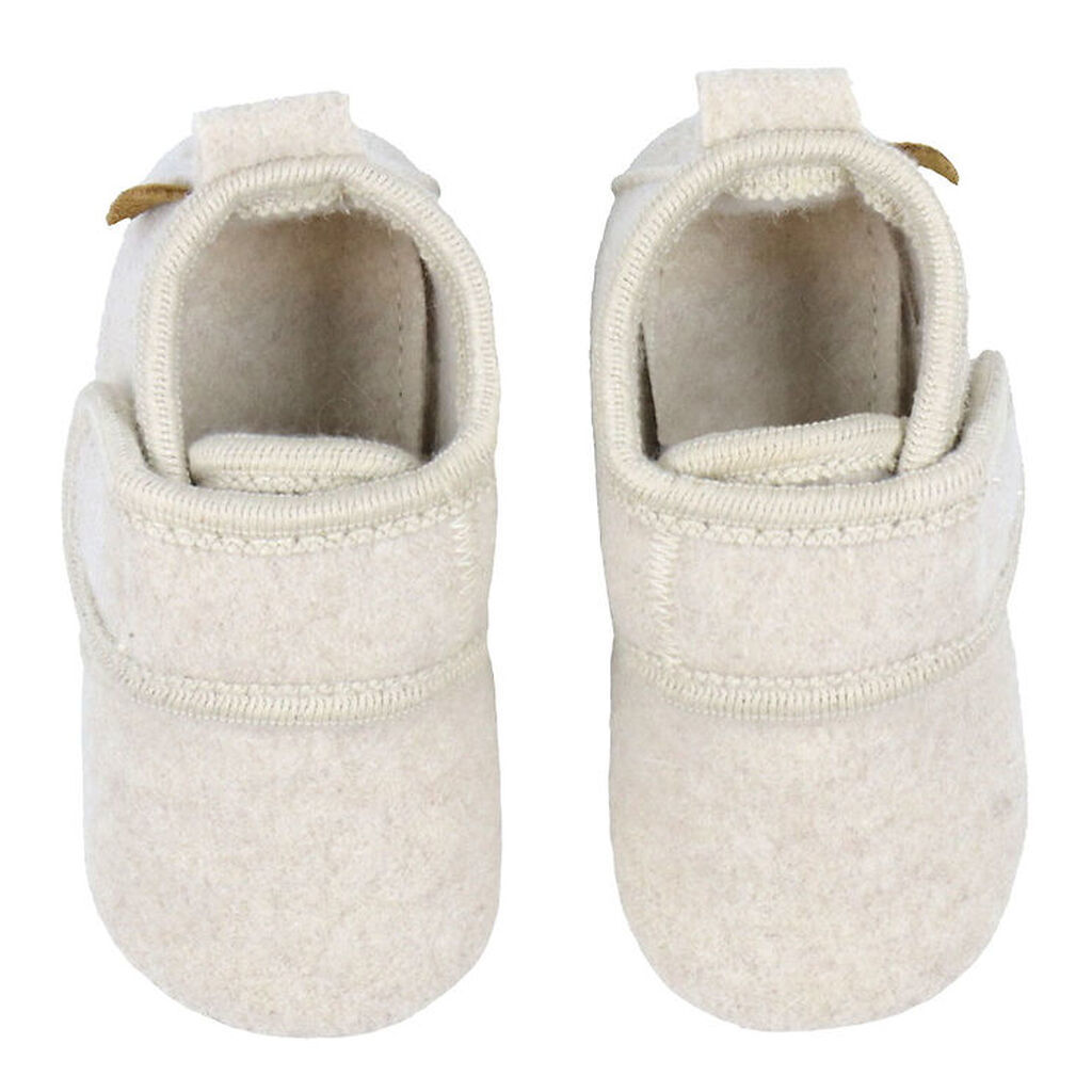 Mikk-Line Hjemmesko - Prewalker Uld - Off White