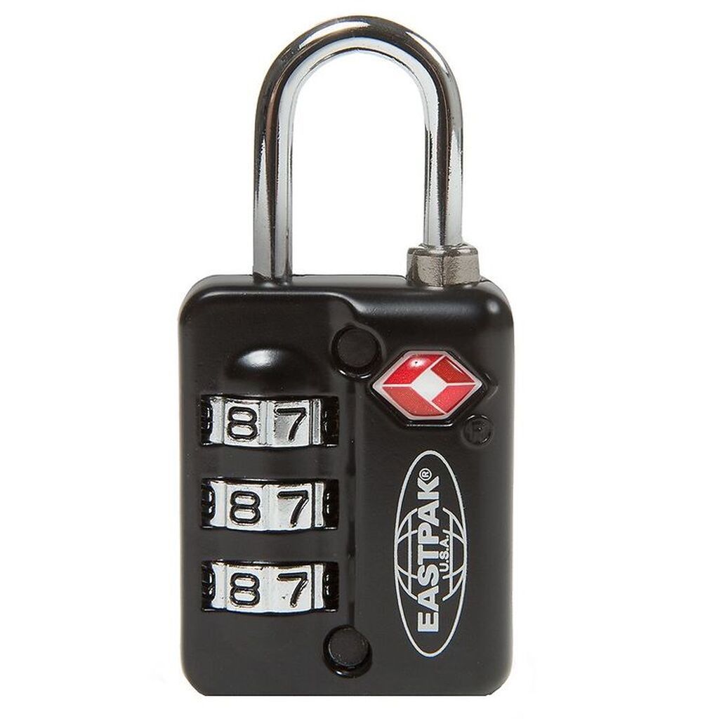 Eastpak Hængelås m. Kode - Lock-it Single - Sort
