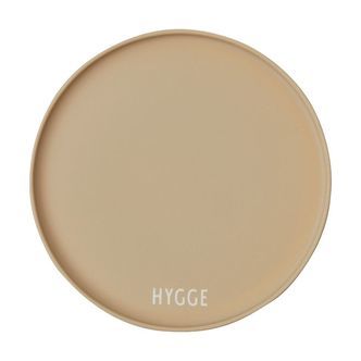 Design Letters Tallerken - Hygge - Favourite - Beige