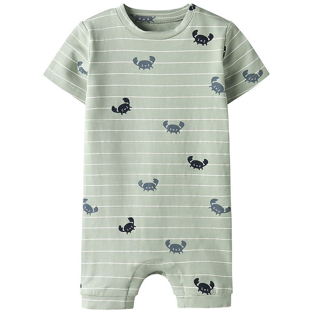 Name It Sommerdragt - NbmVroels - Aqua Gray/Crabs