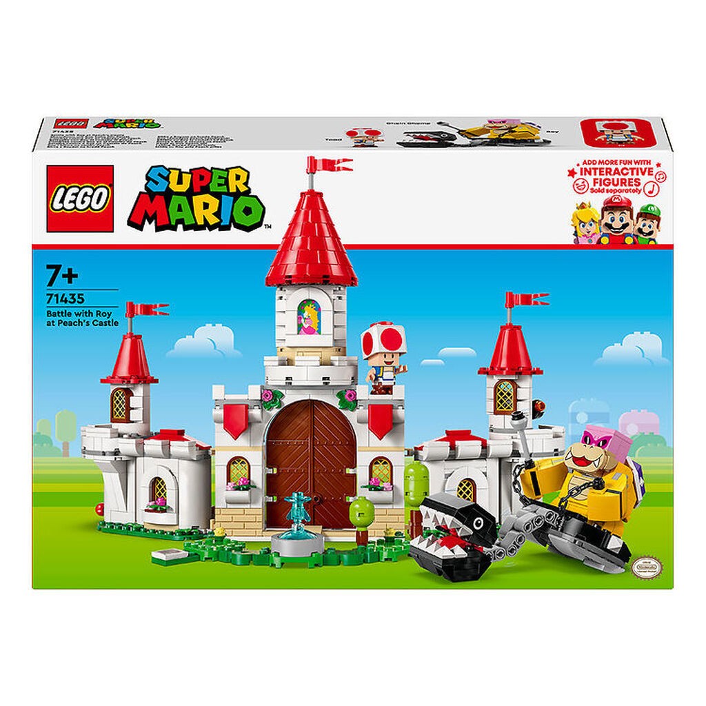 LEGOÂ® Super Mario - Kamp Mod Roy Ved Peach'... 71435 - 738 Dele