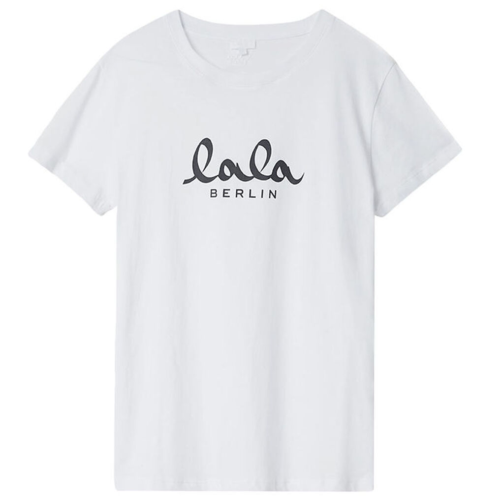 Lala Berlin T-shirt - Cara - Hvid m. Sort