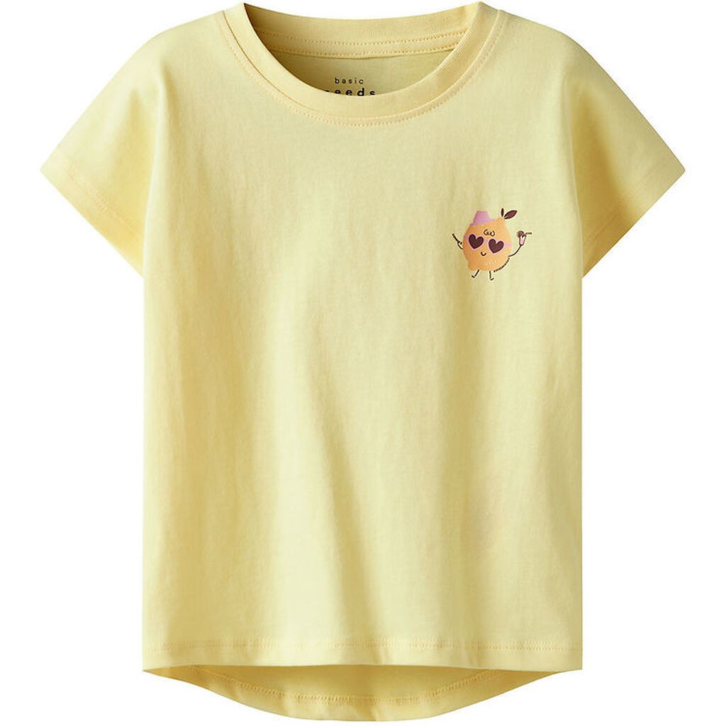 Name It T-shirt - NmfVarutti - Lemon Meringue/Lemon