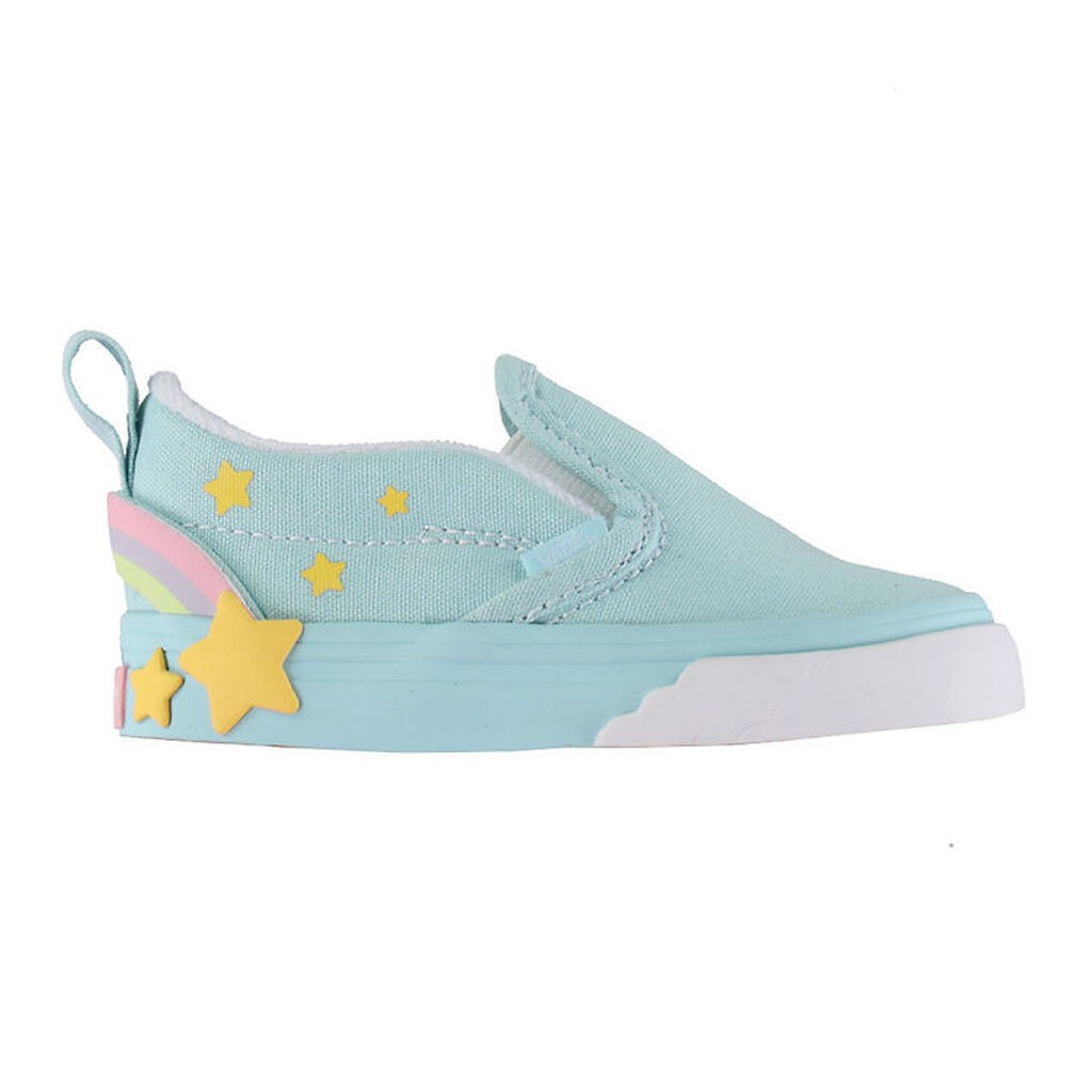 Vans Sko - Slip-On V Star - Blue/Multi