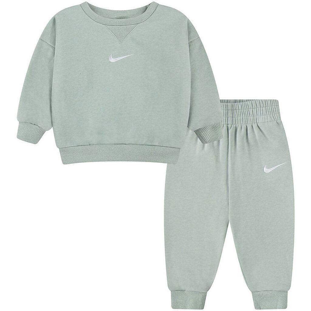 Nike Sweatsæt - Sweatshirt/Sweatpants - Mica Green Heather