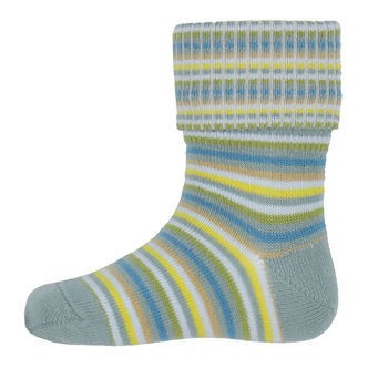 MP Strømper - Granite Green m. Striber