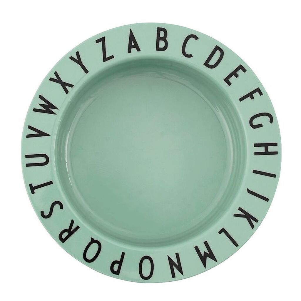 Design Letters Dyb Skål - Tritan - Eat & Learn - Grøn