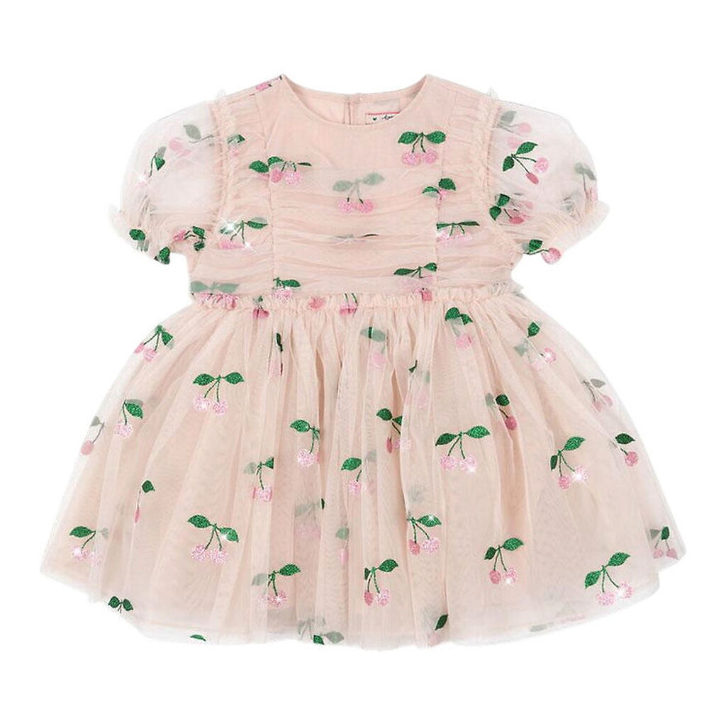 Konges Sløjd Kjole - Tyl - Tullie - Ma Grande Cerise Pink Glitte