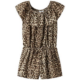 Name It Buksedragt - NkfVinaya - Noos - Black/Leopard AOP