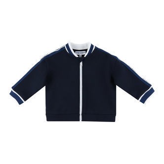 Emporio Armani Cardigan - Navy m. Hvid