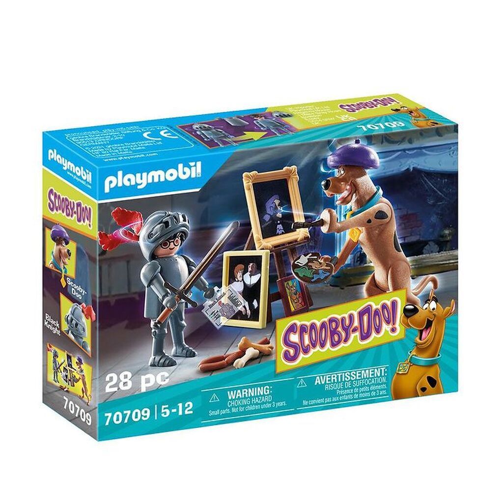 Playmobil Scooby-Doo - Eventyr med Black Kn... - 70709 - 28 Dele